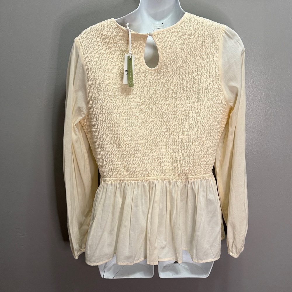 NWT Marine Layer Gabrielle Smock Top XL - Picture 4 of 6